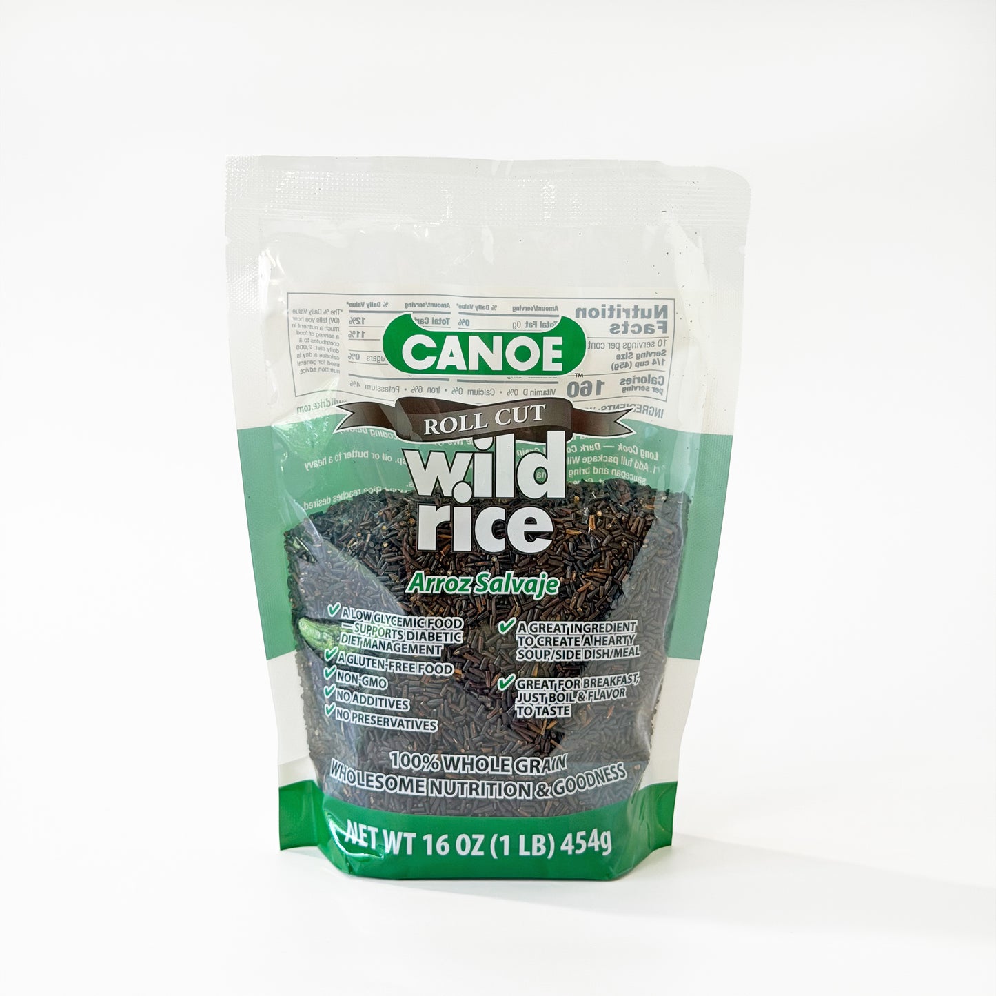 Canoe Roll Cut Wild Rice